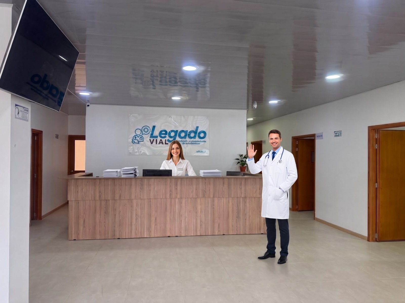 Instalaciones del Centro Médico CRC Legado Vial en Bogotá
